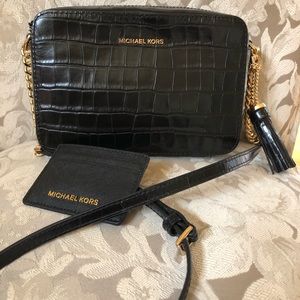 Cross body and credit card pouch